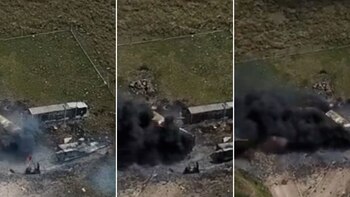 Se incendió una fábrica de