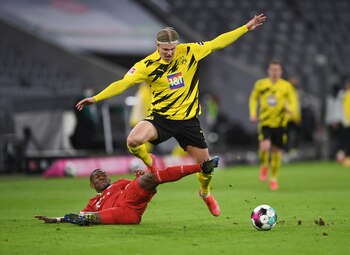 David Alaba contra Erling Braut