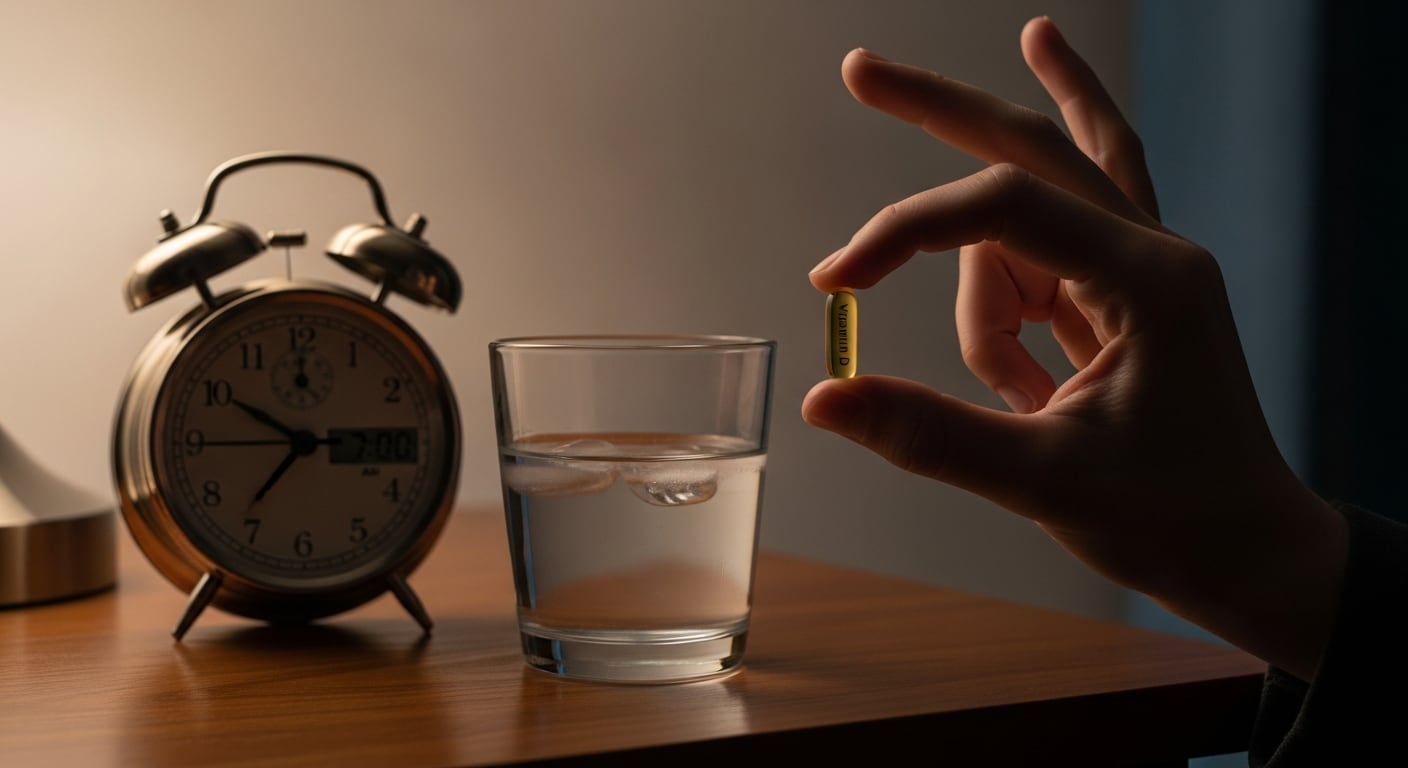 Suplementar vitamina D durante el día, en lugar de la noche, favorece una mejor calidad y eficiencia del sueño (Imagen Ilustrativa Infobae)