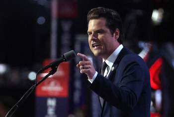 Matt Gaetz rechazó las acusaciones e indicó que la demanda se basa en un informe del Congreso. (REUTERS/Jeenah Moon/File Photo)