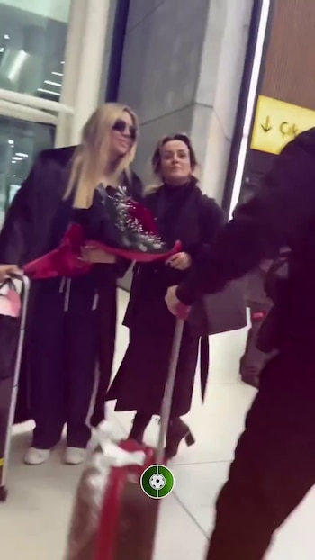 Fanáticos recibieron a Wanda Nara