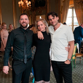 Los invitados disfrutaron de gastronomía