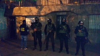 El operativo de la AIC