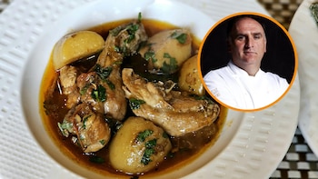 José Andrés, chef español: “Para un pollo muy jugoso lo dejo marinando toda la noche con vino tinto, un poquito de ajo, apio, zanahoria, cebolla y chalota”