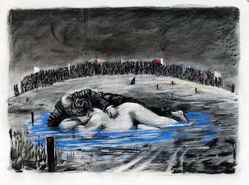 Sobriety, Obesity, & Growing Old de William Kentridge