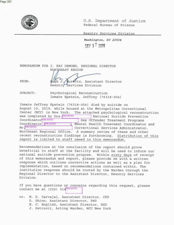 El memo que ratificó que