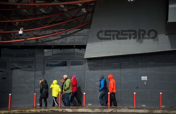 Alumnos de viaje de egresados