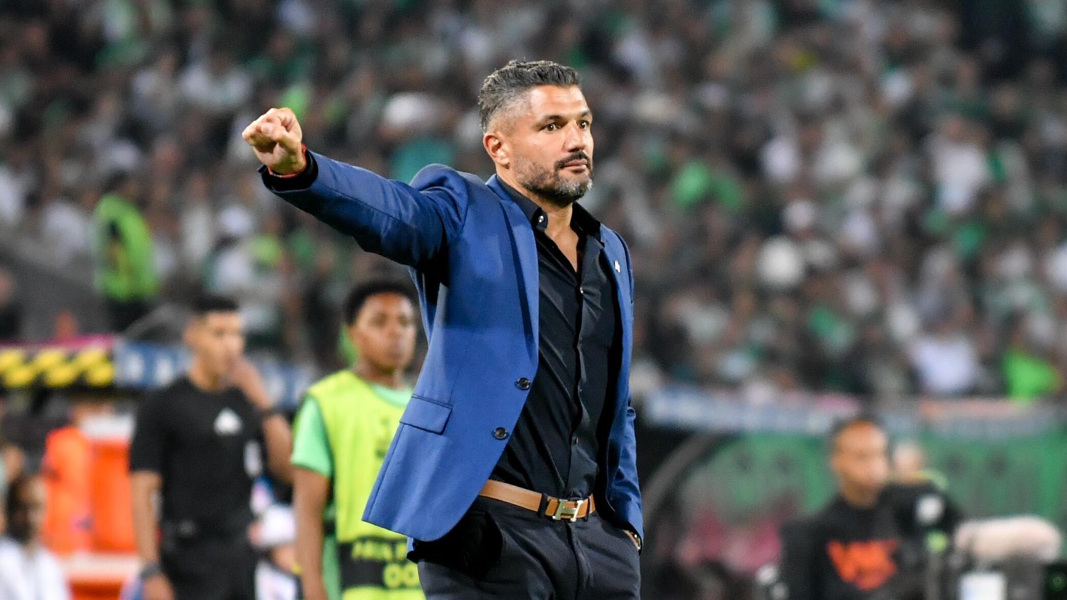 El técnico Javier Gandolfi fracasó en la Liga BetPlay con Atlético Nacional, que generó preocupación por su continuidad en 2025 - crédito Colprensa