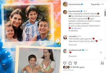 Cris Morena, la abuela de