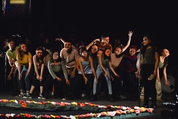 Claudia Sheinbaum - baile - Festival Barrio Adentro