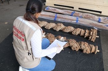 Retablo cusqueño de más de