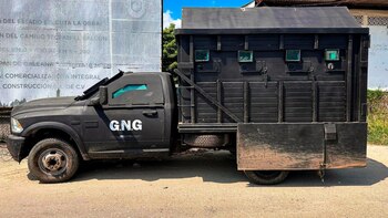El grupo criminal utilizó múltiples vehículos blindados (FGE Guerrero)