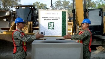 Primera piedra del nuevo hospital