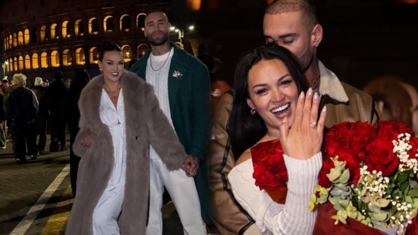 Angie Arizaga y Jota Benz revelan íntimo detalle de su compromiso