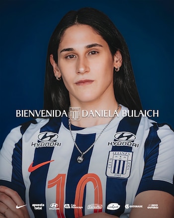 Alianza Lima le dio la bienvenida oficial a Daniela Bulaich.