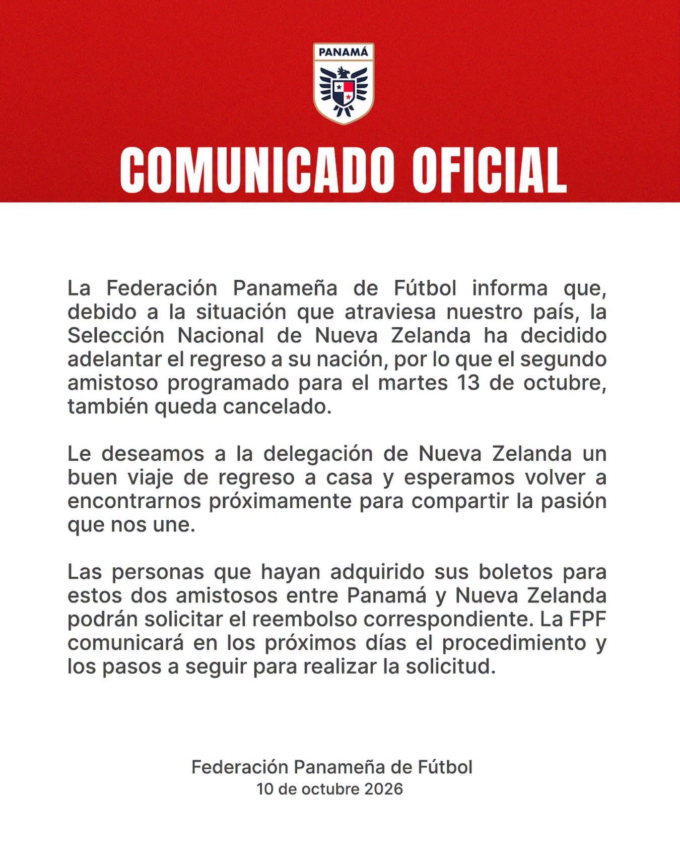 El sismo alcanzó una magnitud de 7.5 con epicentro localizado a 12 kilómetros de Tonosí, en el suroeste panameño. (Foto cortesía Federación Panameña de Fútbol)
