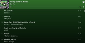 Música de Spotify Island (Foto: