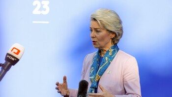 Von der Leyen: "El cambio climático está progresando, no hay más que mirar por la ventana"