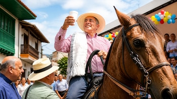 Centro Democrático ya le puso fecha a la subasta de 100 caballos para restaurar las iglesias afectadas por el terremoto: así se llevará a cabo