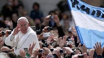 El Papa en un acto