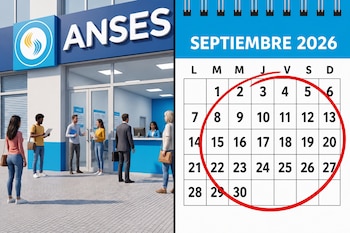 Calendario de trámites de la ANSES para septiembre de 2026