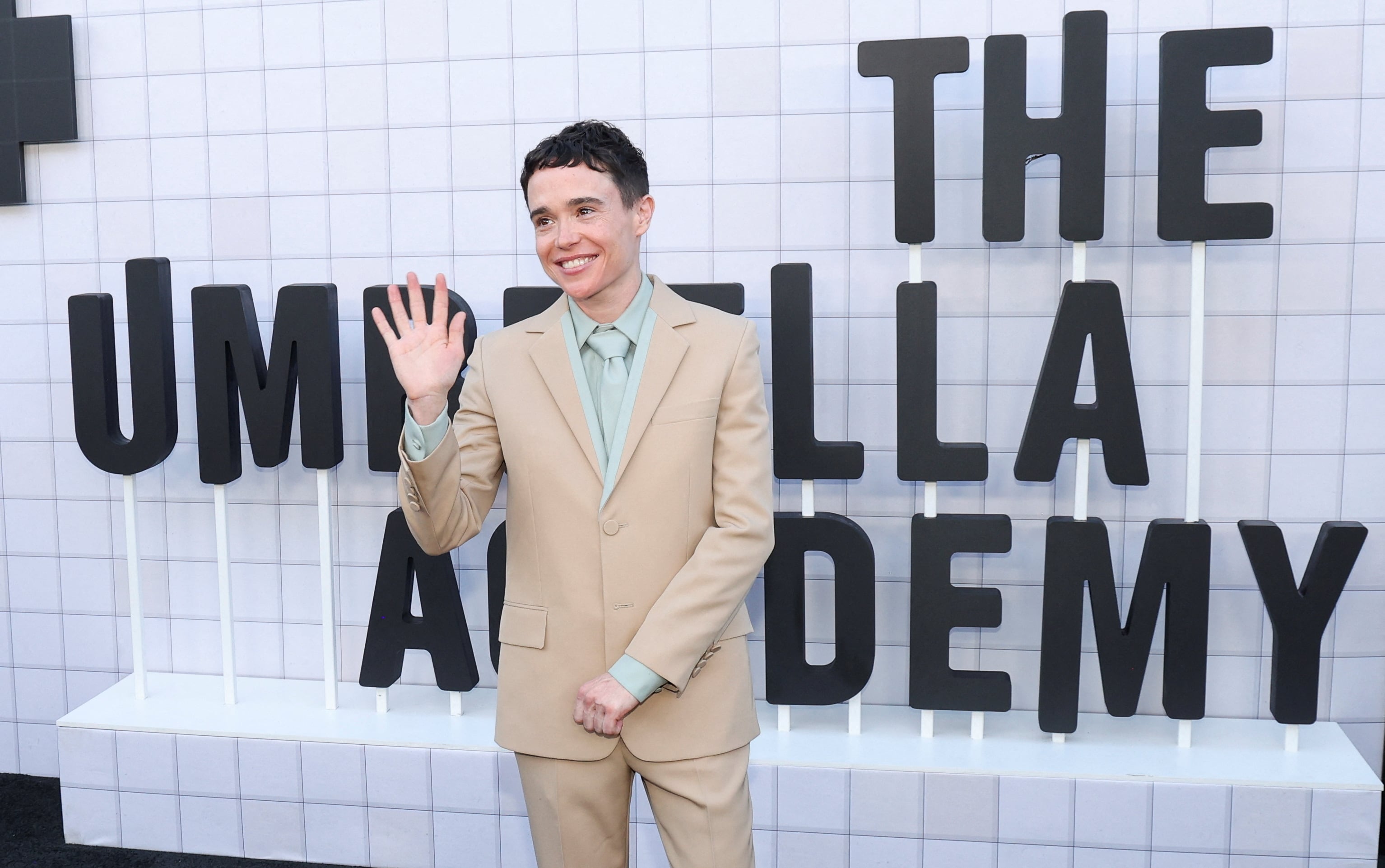 The Umbrella Academy marcó otra etapa central para Elliot Page, que anunció en 2020 que era un hombre trans y luego vio reflejada esa transición en su personaje Viktor - REUTERS/Mario Anzuoni