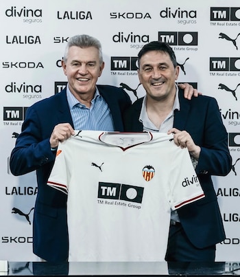 El Vasco volverá a dirigir en el futbol español tras haber dirigido a México en el Mundial 2026. (Valencia CF)