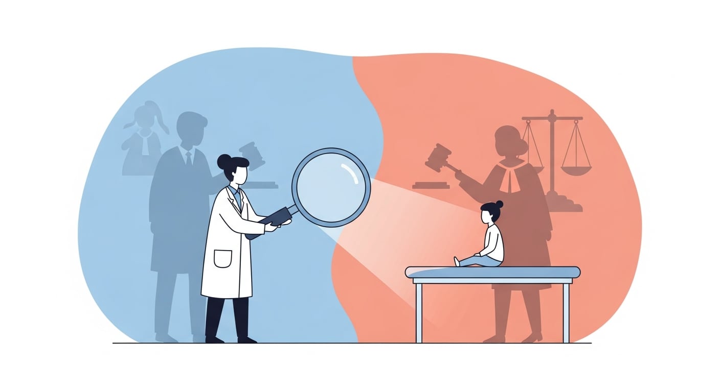 El diagnóstico de Münchausen por poder recae sobre el agresor y no sobre la víctima, se debe demostrar la inducción deliberada (Imagen ilustrativa Infobae)