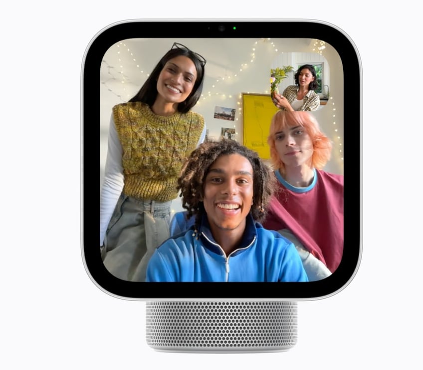 Con el HomeView de Apple podrás usar FaceTime. (Apple)
