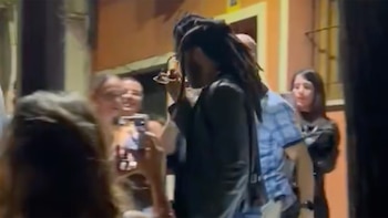 Así salía Lenny Kravitz del