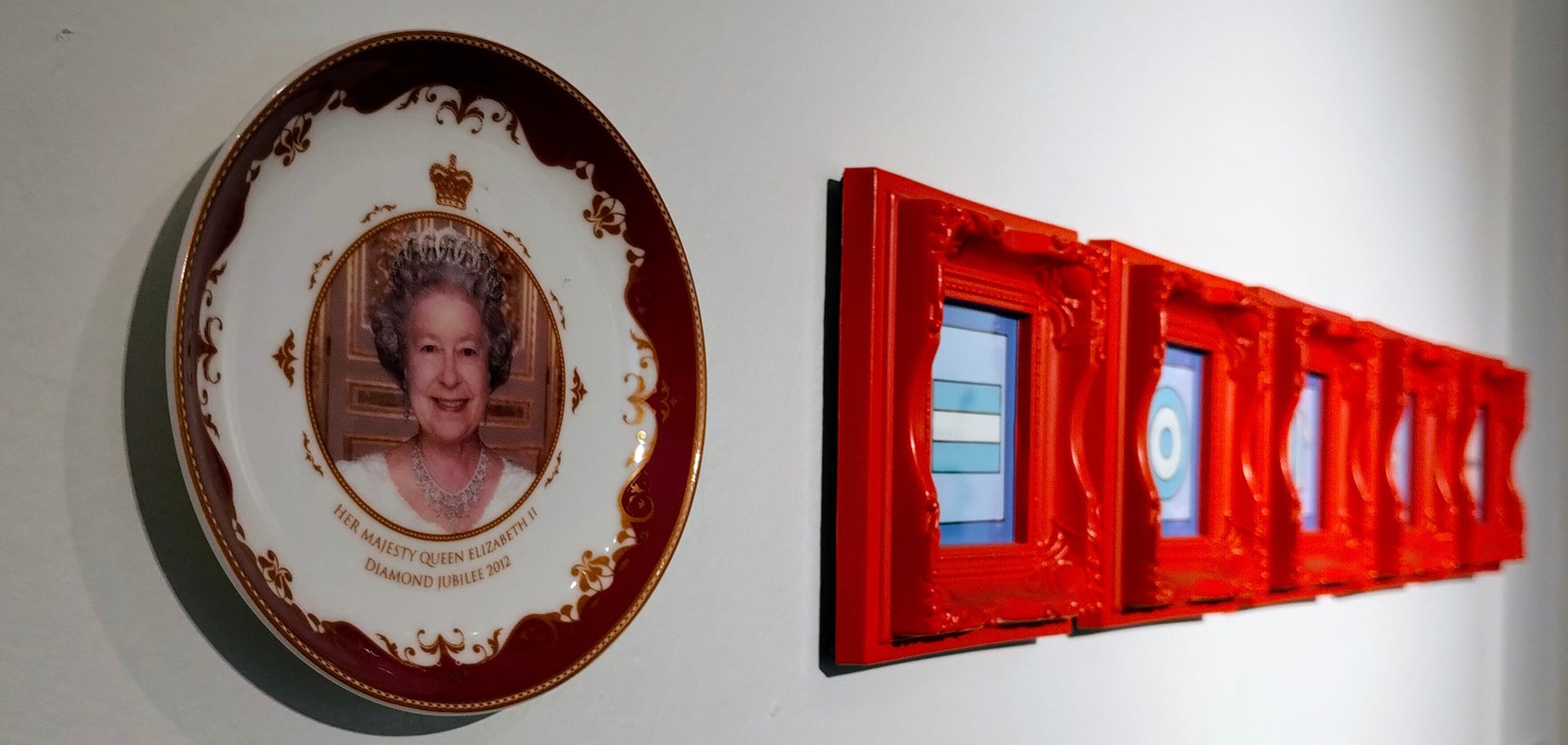 Rosana Fuertes tiene una serie de obras sobre la Guerra de Malvinas.