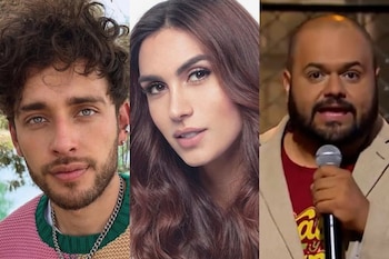 Carlos Báez, Isabella Santiago y