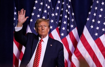 Trump, de 77 años, se hizo con los 47 delegados de Luisiana. (REUTERS)