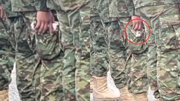 Soldado colombiano enterneció las redes