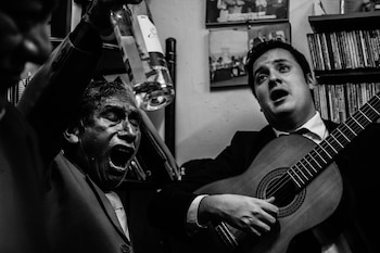 Lalo Llanos y Bruno Lara