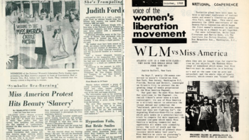 La protesta feminista fue minimizada