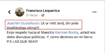 Perfil de Francisco Lequerica, hombre