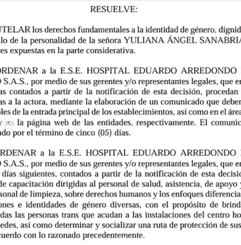 El Juzgado Quinto Civil Municipal