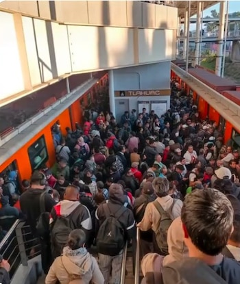 Estado de las líneas del Metro de la Ciudad de México en tiempo real.