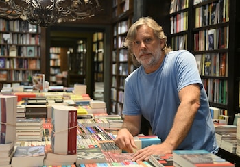 Pablo Braun en la mesa