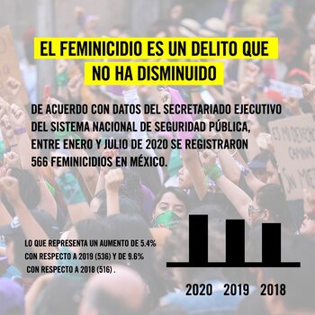 Contrario a lo referido por el presidente, la organización Amnistía Internacional aseguró que el delito de feminicidio no ha disminuido en México (Foto: Twitter@AIMexico)