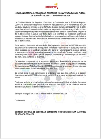 Autoridades pidieron que se aplace