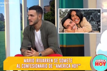 Mario Irivarren y Vania Bludau