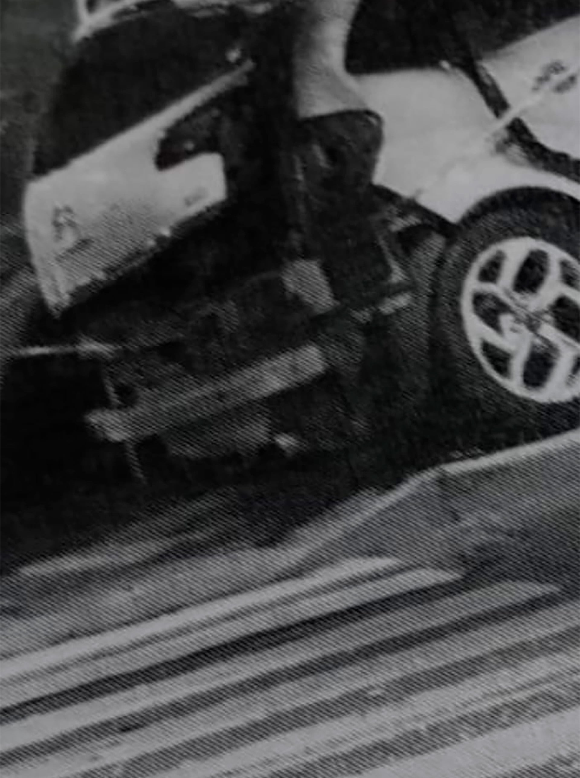 La parte trasera del C3, en donde viajaba Valentina.