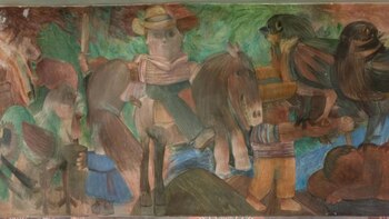 Trasladarán el único mural que