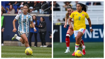 Argentina y la selección Colombia femenina fueron dos de los equipos que jugaron por la quinta fecha de la Liga de Naciones Femenina - crédito Vincent Carchietta/Imagn Images / Steve Roberts/Imagn Images