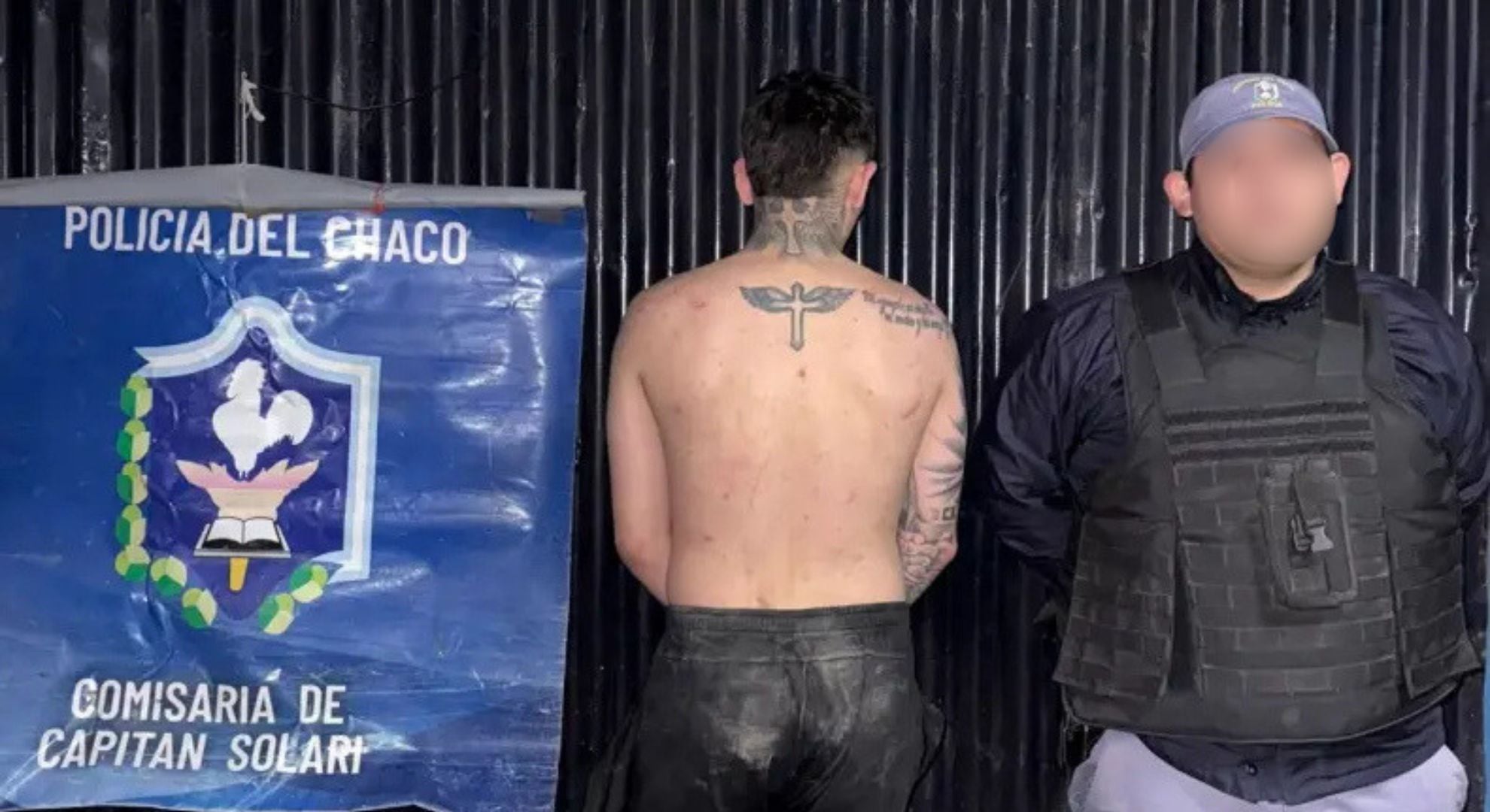 El joven quedó detenido a la espera de ser llamado a declarar (Gentileza: Diario Norte)
