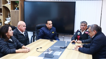 Choque de trenes a Machu