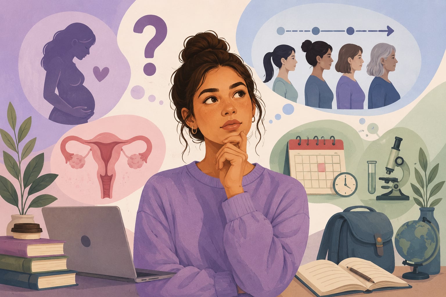 Cada vez más mujeres jóvenes quieren ser madres, pero muchas sienten que les falta información para planificar su fertilidad (Imagen ilustrativa Infobae)