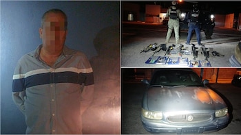 El hombre detenido es originario